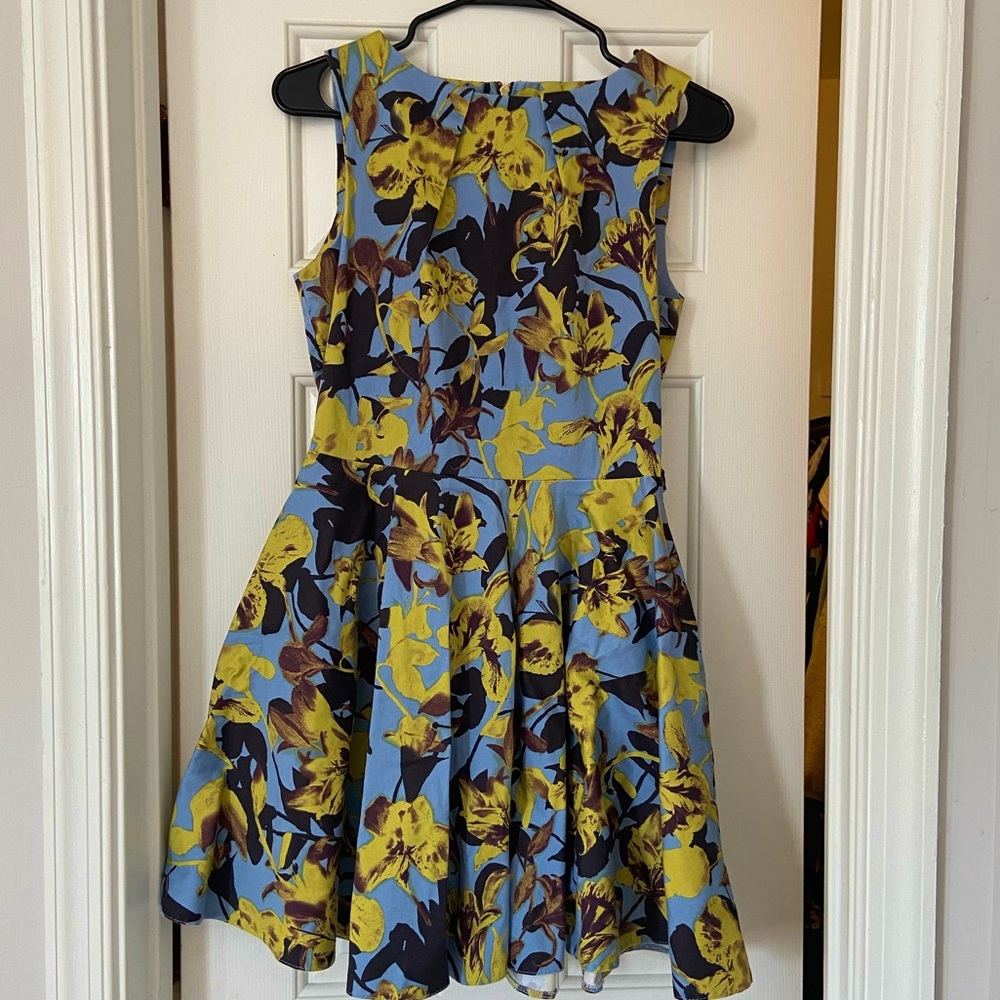 ModCloth Closet London Luck Be a Lady Dress in Daffodils SIZE 12 US / 14 UK